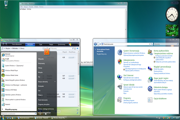 UI Systemu Windows Vista