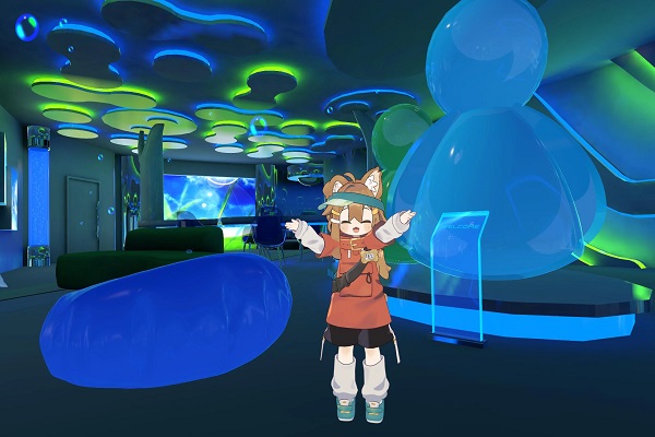 Screenshot z gry VRChat