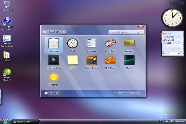 Grafika przedtawiająca lata świetności stylu Frutiger Aero